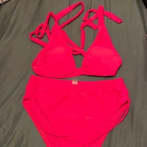 Pink two piece! New!!